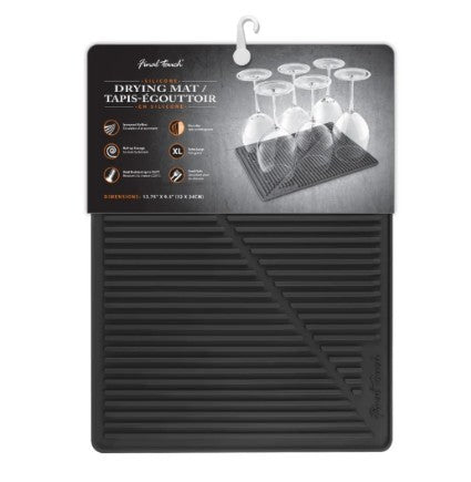 Final Touch Drying Mat - Black