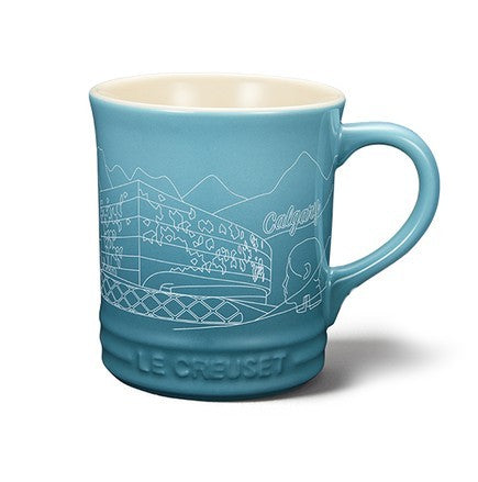 Le Creuset Canadian Destination Calgary Mug - Caribbean