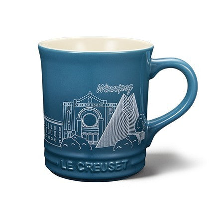 Le Creuset Canadian Destination Winnipeg Mug - Teal