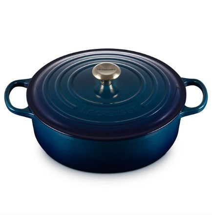 Le Creuset Shallow Round Dutch Oven - Agave