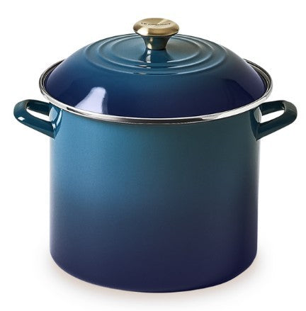 Le Creuset 11.4L Enameled Steel Stockpot Agave