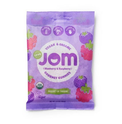 JOM Gourmet Gummies Sour Blueberry & Raspberry