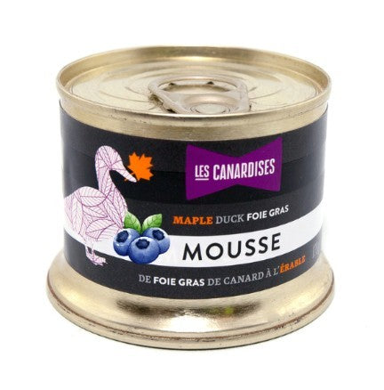 Les Canardises Duck Foie Gras Mousse - Maple & Blueberry