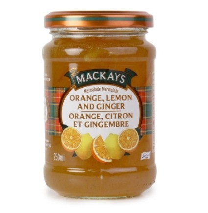 Mackays Marmalade - Orange, Lemon, Ginger