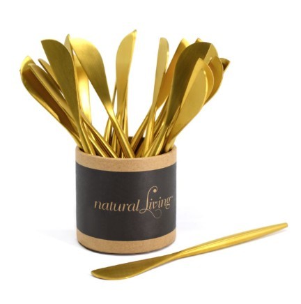 Natural Living Spreader - Gold