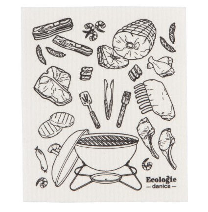 Ecologies Swedish Sponge Cloth - On The Grill