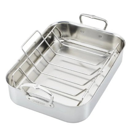 Hestan Provisions Roaster With Rack - 14.5x12"