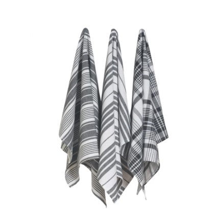 Now Designs Dishtowels - Jumbo Set Of 3 Black