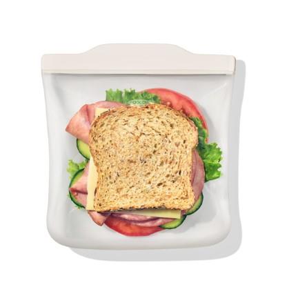 OXO Good Grips Reusable Bag Sandwich - Oat White