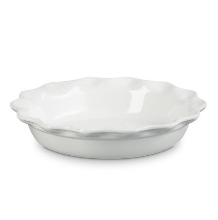 Le Creuset Heritage Pie Plate - White