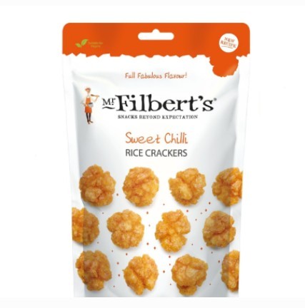Mr.Filbert's Rice Crackers - Sweet Chilli