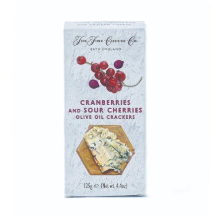 The Fine Cheese Co. Cranberry Sour Cherry Crackers 125g