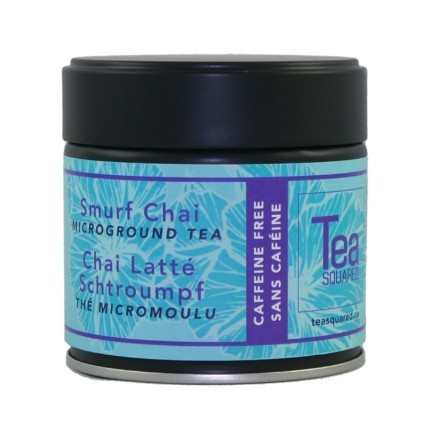 Tea Squared Micro-Ground Tea Latte - Smurf Chai