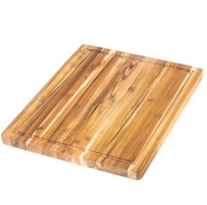 Teak Haus Scandi Cutting Board With Juice Groove 18x14x1"