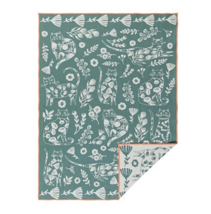 Danica Studio Dishtowel - Double Cloth Catbloom