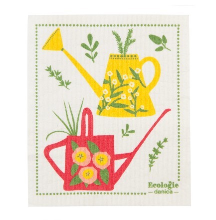 Ecologies Swedish Sponge Cloth - Watering Cans