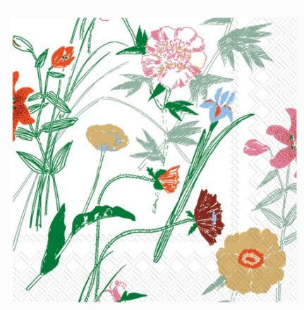 Marimekko Lunch Napkins - PUUTARHAKUTSUT Green