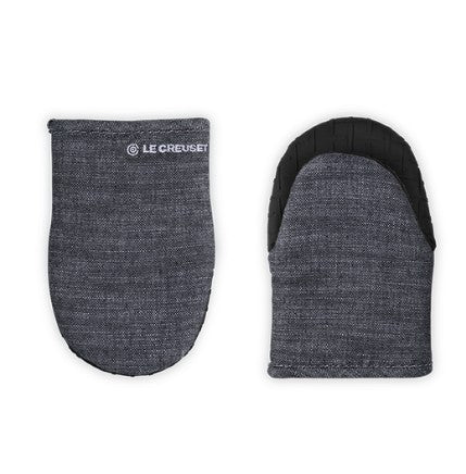 Le Creuset Mini Oven Mitts - Noir Set Of 2