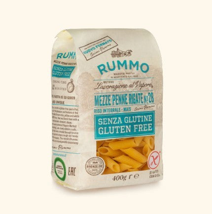 Rummo Gluten Free Pasta - Mezze Penne Rigate No.28