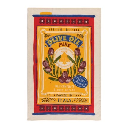 Now Designs Dishtowel - Olive Oil