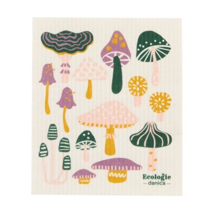 Ecologies Swedish Sponge Cloth - Mushroom Gems