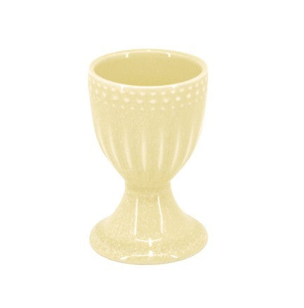 BIA Egg Cup - French Lace Yellow