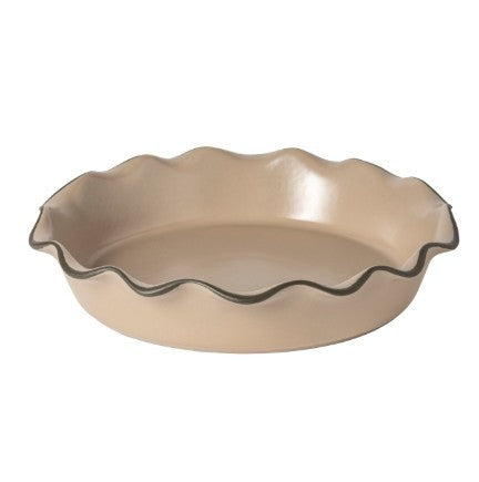 Costa Nova Pie Dish - Stacked Organic Cremini
