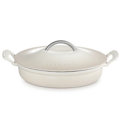 Le Creuset Braiser - Modern Heritage Meringue