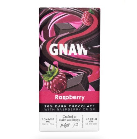 Gnaw Chocolate Bar - Raspberry