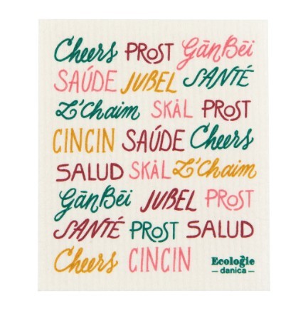 Ecologies Swedish Sponge Cloth - Cheers All Around