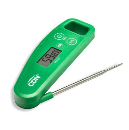 CDN Folding Digital Thermometer - Green