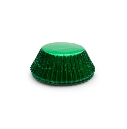 Fox Run Baking Cups - Green Foil