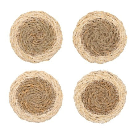 Now Designs Coasters - Seagrass White