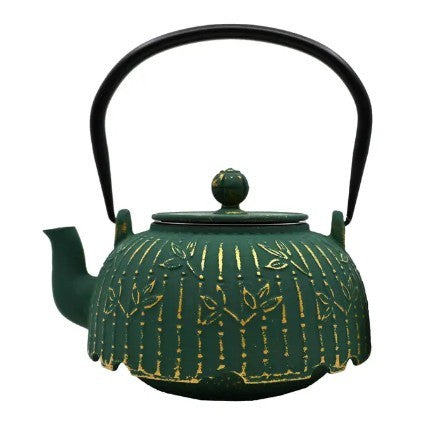 Urban Tokyo Cast Iron Teapot - Green Bamboo