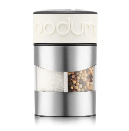 Bodum Twin Salt & Pepper Grinder - White