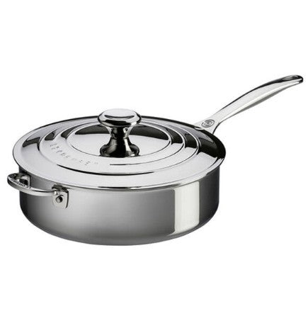 Le Creuset Stainless Steel Saute Pan - 4.3L