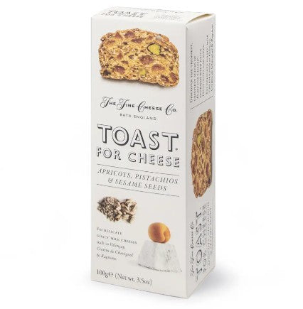 The Fine Cheese Co Toast - Apricot, Pistachio & Sesame Seed
