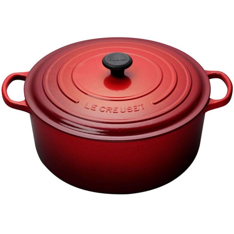 Le Creuset Round French Oven 12L Cerise - Kitchenalia Westboro