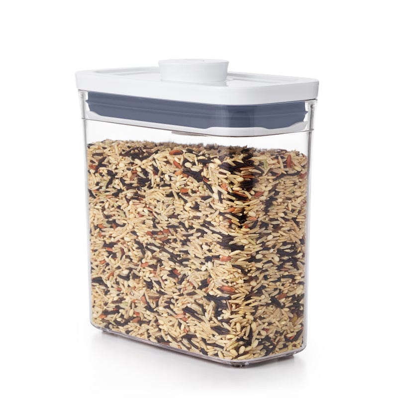 OXO Good Grips Pop 2.0 Slim Rectangle Short Container - 1.1L