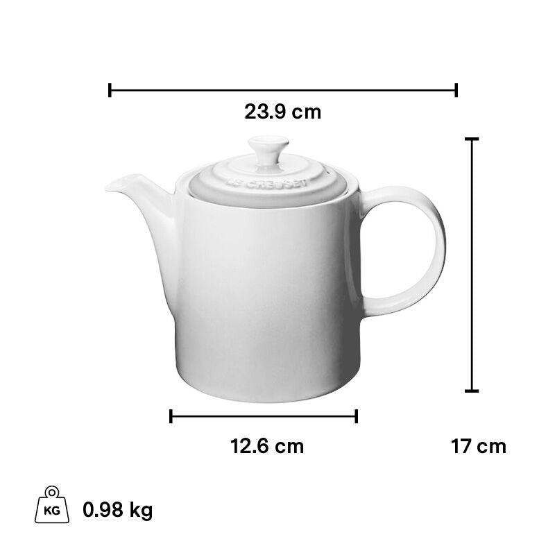 Le Creuset 1.3L Grand Teapot Sage - Kitchenalia Westboro
