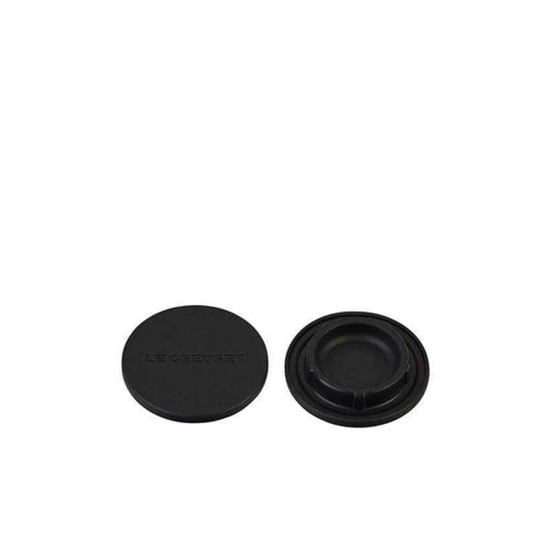 Le Creuset Mill Caps (Set of 2) Black - Kitchenalia Westboro
