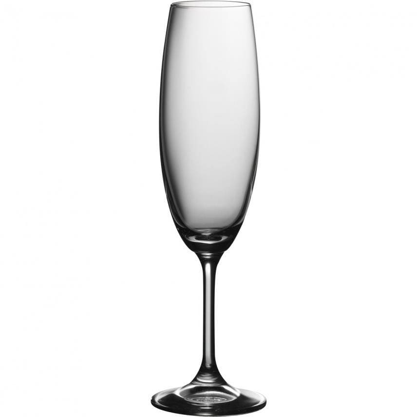 Trudeau Serene Champagne Flutes 8oz - Set Of 6 - Kitchenalia Westboro