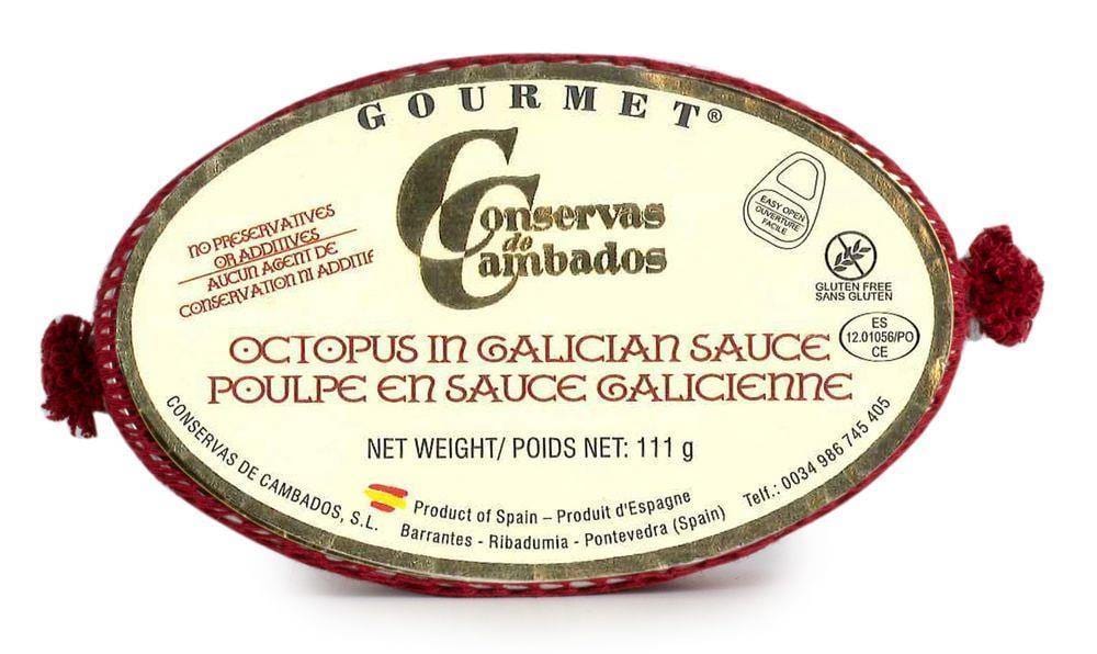 Conservas de Cambados Octopus in Galician Sauce 111g - Kitchenalia Westboro