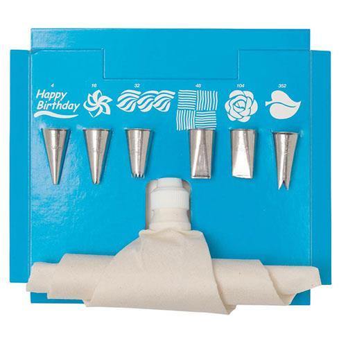 Ateco 8 Piece Decorating Set with Flex Bag - Kitchenalia Westboro