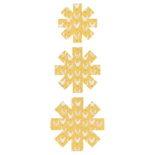 Now Designs Pot Protectors Chicken Scratch Set of 3 - Kitchenalia Westboro