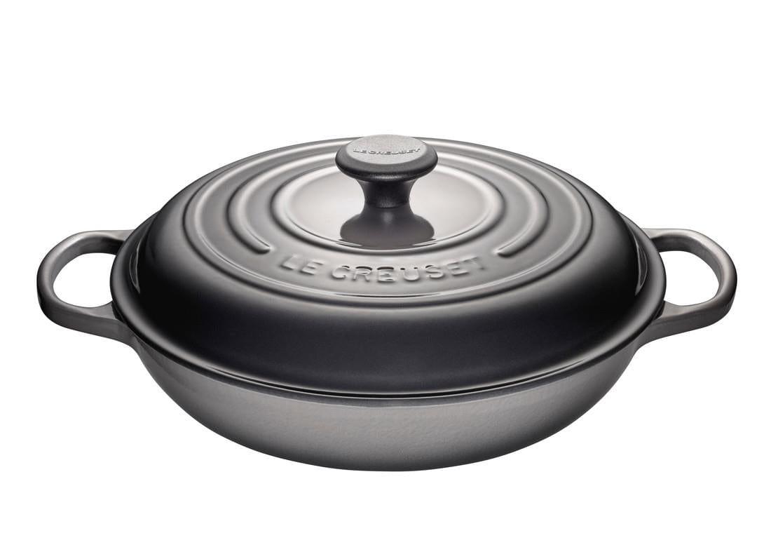 Le Creuset 3.5L Cast Iron Braiser Oyster - Kitchenalia Westboro