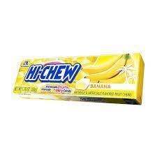 Hi-Chews Banana Flavour Fruity Candy 10pcs. - Kitchenalia Westboro