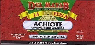 Del Mayab La Perla Achiote Paste 110g - Kitchenalia Westboro