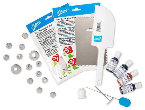 Ateco 25 Piece Cake & Food Decorating Kit - Kitchenalia Westboro