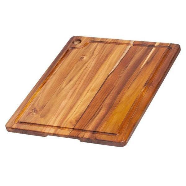Teak Haus Chopping Board with Juice Canal 18"x14"x.75" - Kitchenalia Westboro